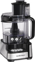 Load image into Gallery viewer, Hamilton Beach - Stack &amp; Snap 12 Cup Food Processor - Black
