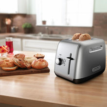 Load image into Gallery viewer, KitchenAid - KMT2115CU 2-Slice Wide-Slot Toaster - Contour Silver